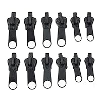 12pcs/Set Universal Zipper Repair Kit Instant Fix Zip Replacement Zip Slider Teeth Rescue Zipper for Tailor Sewing Craft Bulk to Clever Fashion