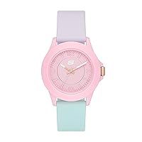 Skechers Women's Rosencrans Mid Quartz Plastic and Silicone Casual Sports Watch