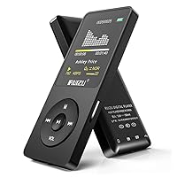 RUIZU MP3 Player with Bluetooth 5.3, 8GB Portable Music Player for Kids, Digital Audio Players with FM Radio, Voice Recorder, Shuffle, Video Playback, 80 Hours Playback, Support 128GB Micro SD Card