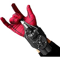 Web Shooters, Spider Silk Launcher for Kids - USB Charging, Rope Launcher - Can Grab Small Objects(Black)