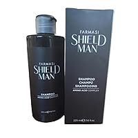 FARMASI Shield Man Shampoo, Powerful and Gentle Hair Care Solution for Men, 7.6 fl.oz. / 225 ml