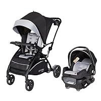 Baby Trend Sit N’ Stand 5-in-1 Shopper Travel System, Moondust