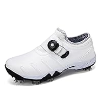 Men's Golf Shoes, Spikeless, Breathable, Lightweight, Waterproof