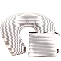 Sandy Stripes Neck Pillow (Gray)