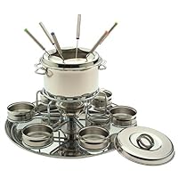 Tramontina Deluxe Stainless Steel Fondue by Tramontina