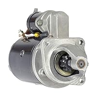 RAREELECTRICAL NEW 10T 12V STARTER COMPATIBLE WITH AGCO WHITE TRACTOR 6710 6810 1998-2000 714-40158 27520C