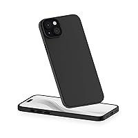 PEEL Magnetic Case Compatible with iPhone 15 Plus (Black) – Embedded MagSafe Compatible Magnet, Thin Minimalist Design – Protects and Showcases Your Device