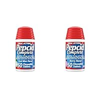 Pepcid Complete Acid Reducer + Antacid Chewable Tablets Mint and Berry Flavor 50 ct