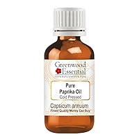 Pure Paprika Oil (Capsicum annuum) Cold Pressed 10ml (0.33 oz)