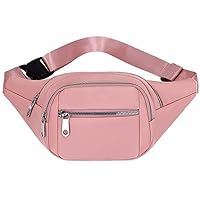 GMOIUJ Fanny Pack for Women Multi-Pocket Waist Bags Man Bum Bag Travel Crossbody Chest Bags Unisex Hip Bag