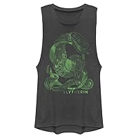 Harry Potter Deathly Hallows Slytherin Women's Fast Fashion Tank Top