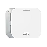 Peplink Wireless WiFi Access Point AP One AX | High-Speed Wi-Fi 6 with Multigigabit Ethernet Port | Dual-Band 4x4 MIMO, Omni Antenna 400ft Coverage | Cloud or Remote Management
