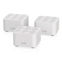 Orbi Whole Home Mesh WiFi System (RBK13) – Router replacement covers up to 4,500 sq. ft. with 1 Router & 2 Satellites