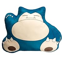 Collectibles Cozy Bedding Super Soft Plush (Officially Licensed Product) Oversized Body Pillow, 25.5 in x 36 in, Pokemon-Snorlax