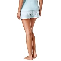 Nautica Womens French Terry Boxer Pajama Shorts