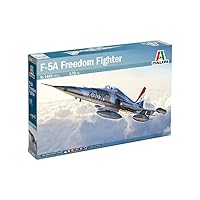 Italeri -1441 F-5A Freedom Fighter, 1:72 Scale, Model Kit, Plastic Model to Assemble, Modeling, Multicoloured, IT1441
