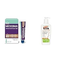 Mederma Scar Gel and Palmer's Stretch Mark Lotion Bundle, 0.70oz and 8.5oz