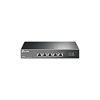 TP-Link TL-SX105 | 5 Port 10G/Multi-Gig Unmanaged Ethernet Switch | Desktop/Wall-Mount | Plug & Play | Fanless | Sturdy Metal Casing | Speed Auto-Negotiation