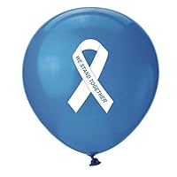 Blue Ribbon Awareness Balloon 15 Fundraiser Pack