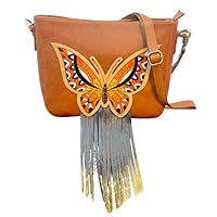 Bags For Women Real Geunine To Grain Leather -(Butterfly)