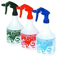Little Giant® Professional Spray Bottle | All Purpose General Use Spray Bottle | Horse Spray Bottle | Heavy Duty Spray Bottle | 32 Ounces | Red