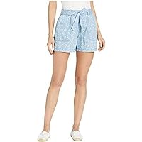 Vince Camuto Womens Tie-Waist Casual Walking Shorts