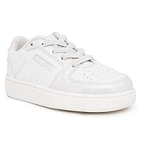 Nautica Girls Fashion Shoe - Trendy Low-Top Tennis Sneakers with Stylish Fashion Blend for Big & Little Kids (Lace-Up and Slip-On)