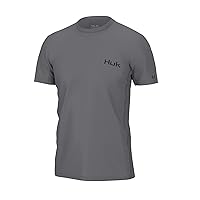 HUK Men's Icon X Short Sleeve, Fishing Shirt with Sun Protection