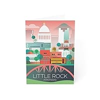 Little Rock Folded Matte Notecards + Envelopes (10pcs) 10 pcs 5