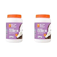 BetterBody Foods Virgin Coconut Oil, 82 Fl Oz (Pack of 2)