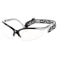 HEAD Racquetball Goggles - Pro Elite Anti Fog & Scratch Resistant Protective Eyewear w/UV Protection