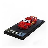 Scale Model Cars for Mazda RX7 Space MODEL1:64 Rocket Bunny Lightning McQueen Simulation Alloy Car Model Toy Car Model (Size : 1)