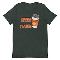 Whatever Spices Your Pumpkin Funny Pumpkin Spice Quotes with Plaid Vintage Style T-Shirt Available in 2XL 3XL 4XL