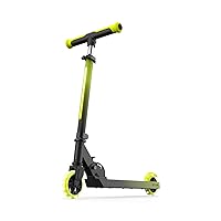 Juno Folding Kick Scooter| Easy Folding Mechanism | Light-Up Wheels | LED Lights in Deck | Rear Foot Brake | Ages 5+