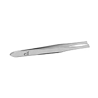 Slant Tweezer, Professional Quality Stainless Steel, Provides a Strong Grip, Removes Hairs Accurately, Shapes, Defines, Easy To Use, Ergonomically-Designed