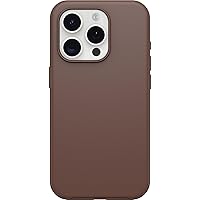 OtterBox iPhone 15 Pro (Only) Symmetry Series Case - CHOCOLATE BAR (Brown), Snaps to MagSafe, Ultra-Sleek, Raised Edges Protect Camera & Screen