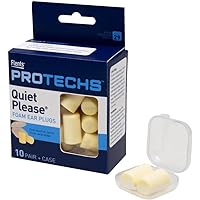 Flents Quiet Please Comfort Foam Ear Plugs - 10 pairs, Pack of 2