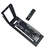 M.2 M-Key to PCIE 4.0X4 External Graphics Card Stand Bracket Compatible with Oculink/M.2 NVMe Laptop eGPU GDP Handhelds (Dock-OC4)