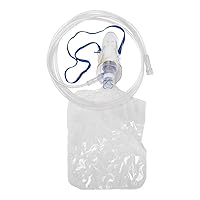 Medline Industries HCS4642B Pediatric Non Re-breather Mask, Latex Free, 7' Tubing (Pack of 50)