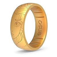 Enso Rings Disney Princess and Villains Silicone Ring - Comfortable and Flexible Design - 6.6mm Wide and 1.75mm Thick