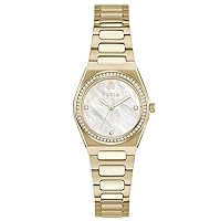 FURLA Ladies Gold Tone Stainless Steel Bracelet Watch (Model: WW00020001L2)