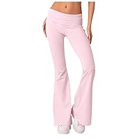 Women's Wide Leg Pants Woman High Waist Casual Pants Solid Color Loose Straight Trousers Sweatpants, S-3XL