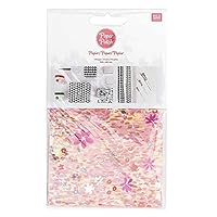 Paper Patch Pink Flower Carpet Pattern 30 x 42 cm