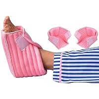 Anti-Decubitus Elderly Care Products, Heel Protector Cushion, Heel Pressure Sore Pad, 1 Pair,Pink