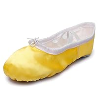 Girls Ballet Shoes Toddler Costume Dancing Flats for Kids (Toddler/Little Kid/Big Kid)