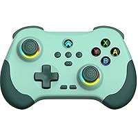 Gaming Controller for iPad/Android Tablet/Phone/Tesla/PC/PS4/Switch/iPhone Gamepad Joystick: Support Cloud Gaming, Streaming on PS5/Xbox/PC, Hall Linear Trigger/Rocker, Back Button/Turbo, RGB Light
