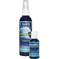 Ocean Minerals 2oz & Ocean Power Topical Spray 6 oz