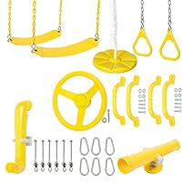 Swing Set Stuff Ultimate Kit (Yellow) & SSS Logo Sticker