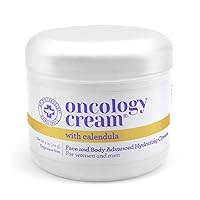 Oncology Calendula Cream Face & Body Advanced Hydrating Cream, for Men & Women after Radio or Chemo. 4 oz jar.