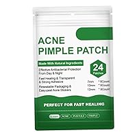 Acne Healing Patch Acne Absorbing Cover Invisible Skin Acne Treatment Stickers for Facial 24Patches Acne Healing Patch